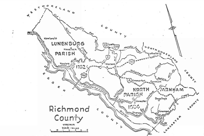 Richmond County Parishes